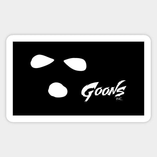 GOONS inc. (Ski Mask) Sticker by shopwithdnk